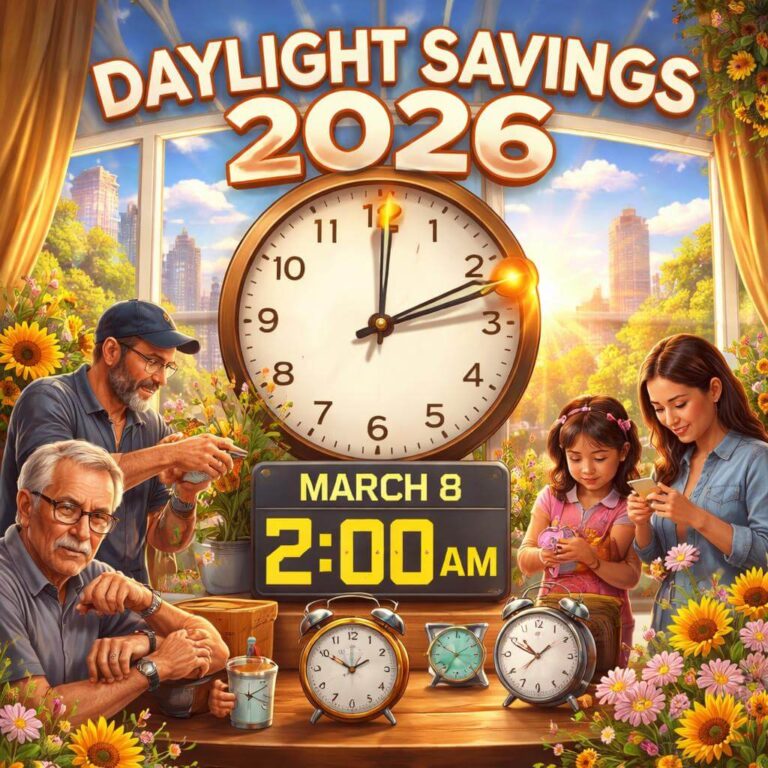 Daylight Savings 2026